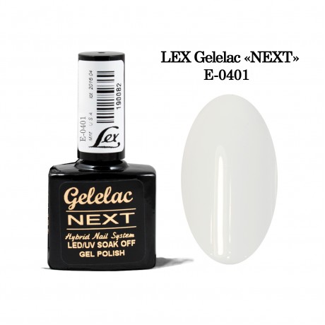 LEX Gelelac NEXT E-0401- гель-лак двойной пигментации, 10,5ml