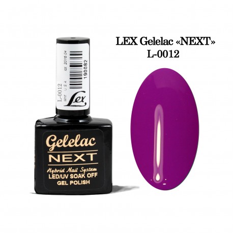LEX Gelelac NEXT L-0012- гель-лак двойной пигментации, 10,5ml