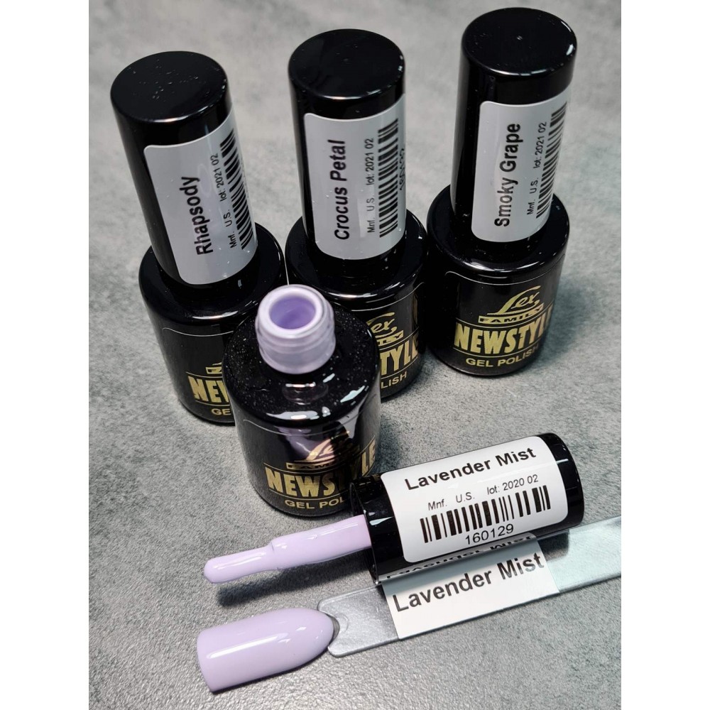LEX NEW STYLE Lavender Mist- гель лак сверхплотной пигментации, 8ml