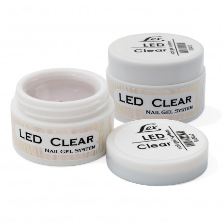 LEX Gel Sistem LED pure Clear - прозрачный гель, 60g